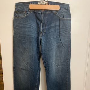 Mens Levi’s 559 dark wash 36x32 jeans